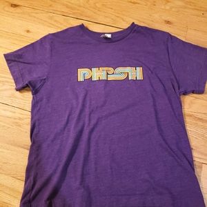 Purple "Phish" t-shirt